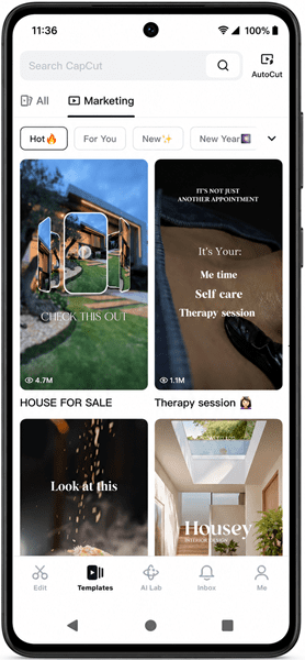 Capcut APK Download Templates